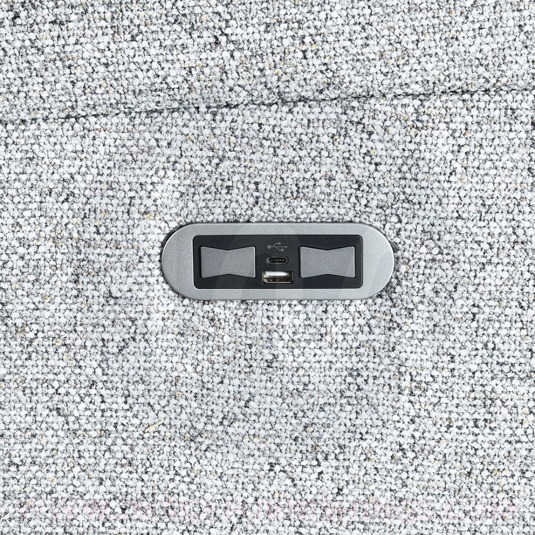 Banbury 2PP Seater Loveseat - Silver - Default - 15259-2-A/CP-A/CP_003