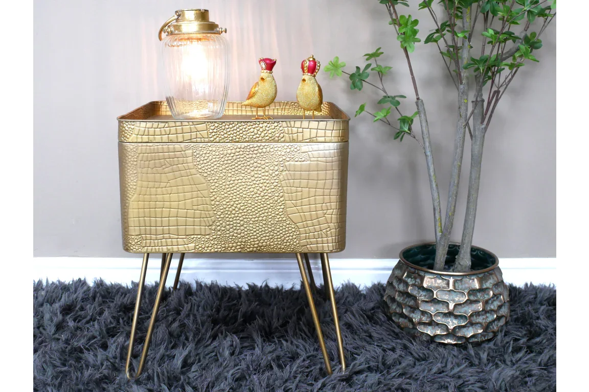 Side Table With Storage - 10167