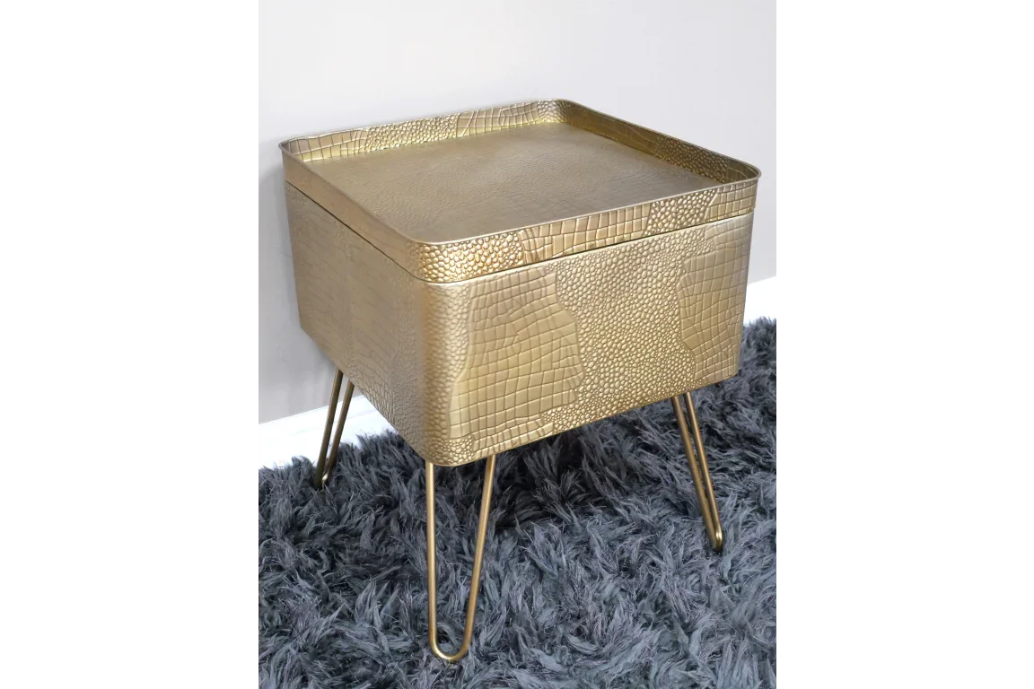 Side Table With Storage - 10167