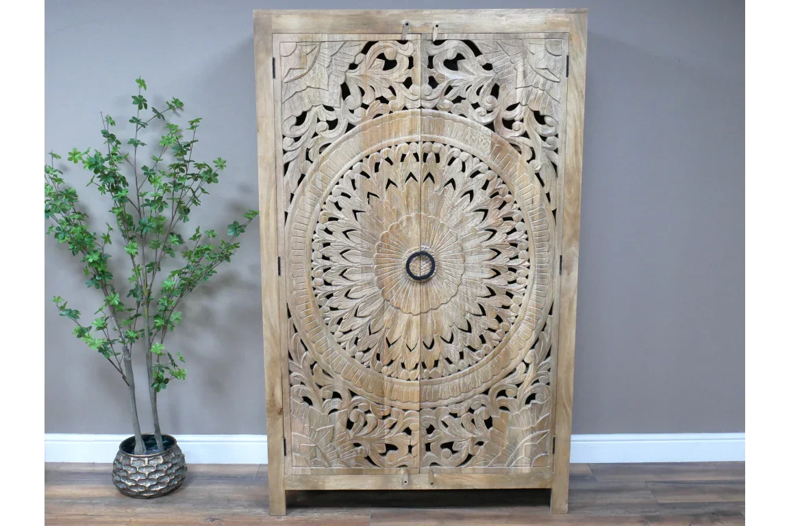 Carved Wardrobe - 10186