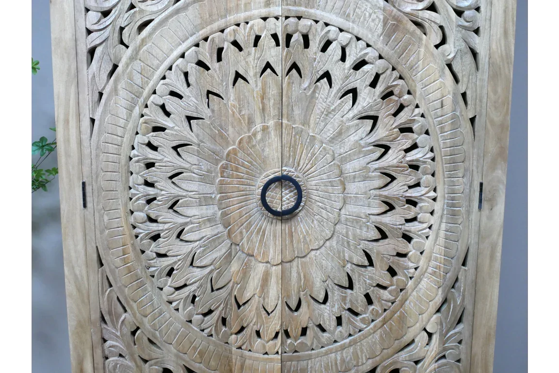 Carved Wardrobe - 10186