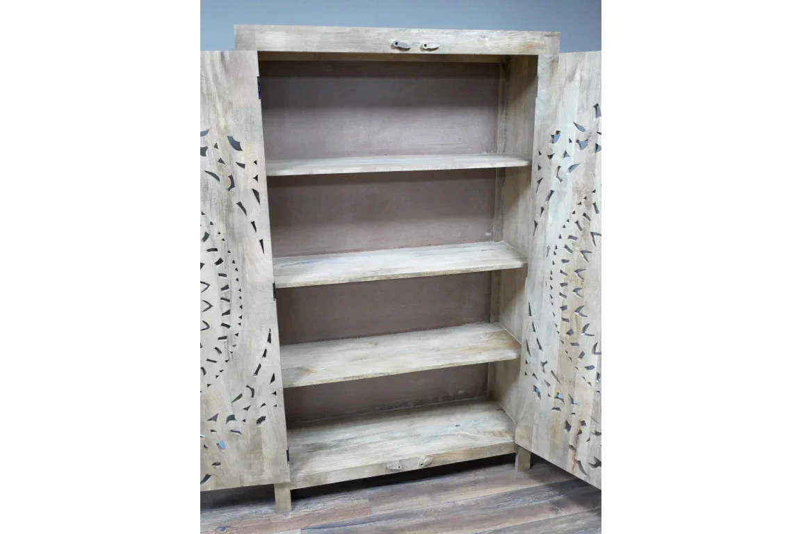 Carved Wardrobe - 10186