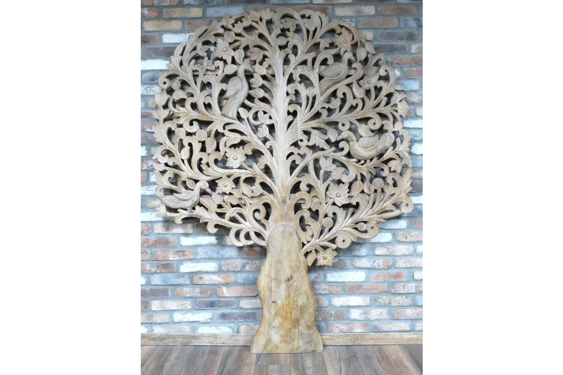 Large Carved Tree - 10190