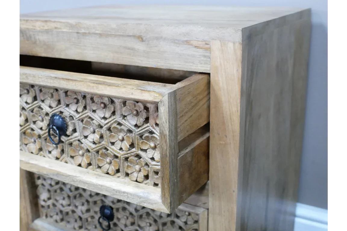 2 Drawer Bedside Cabinet - 10215