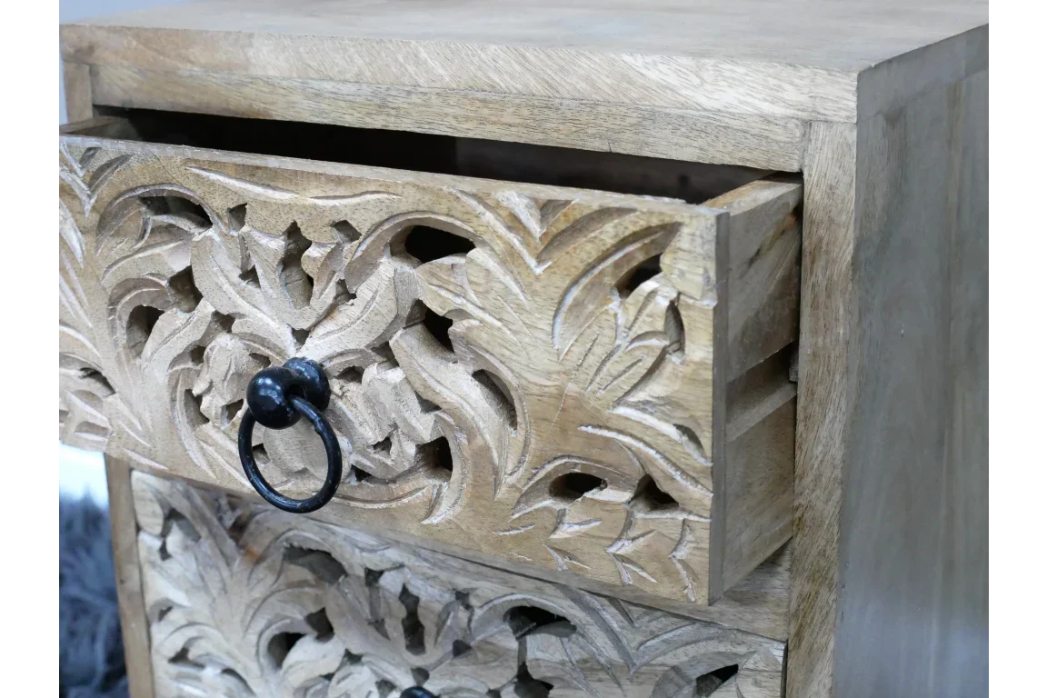 2 Drawer Bedside Cabinet - 10216