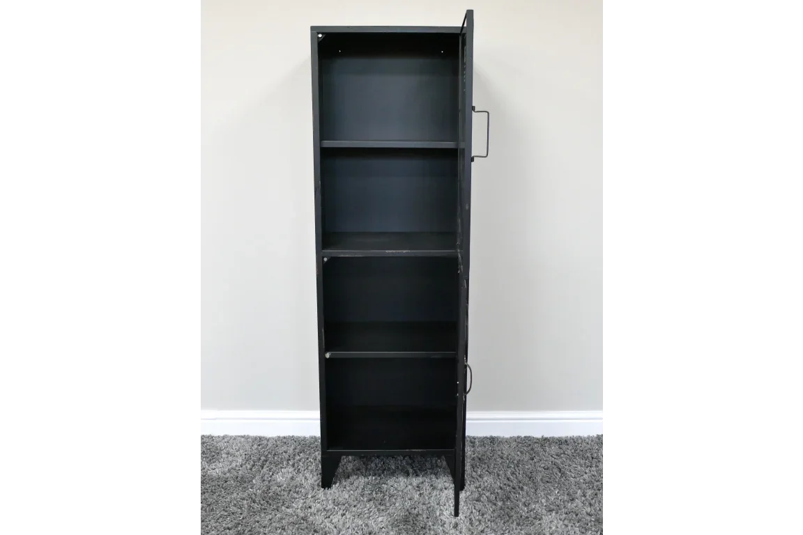Black Industrial Cabinet - 10382