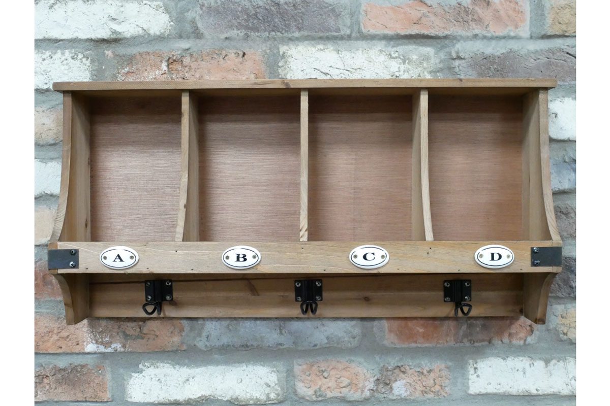 Wall Unit With Hooks