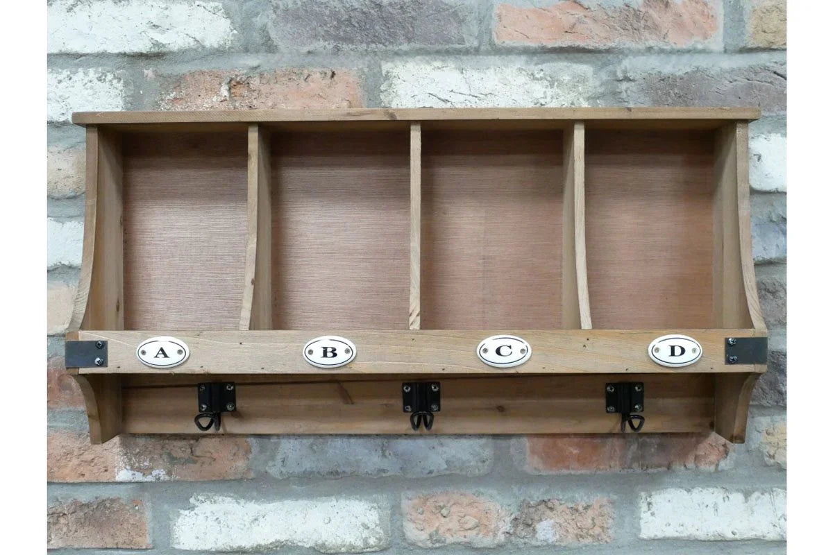 Wall Unit With Hooks