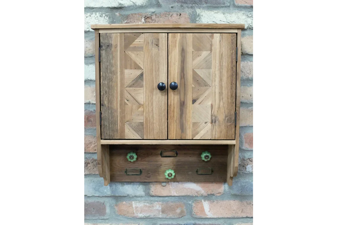 Wall Unit With Hooks - 10389