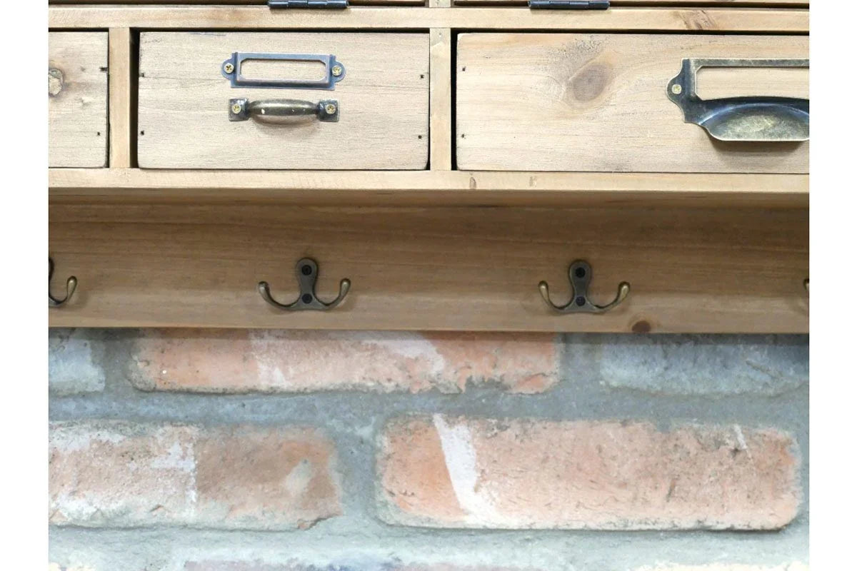 Wall Unit With Hooks