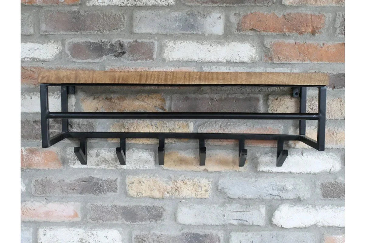 Shelf With Hooks