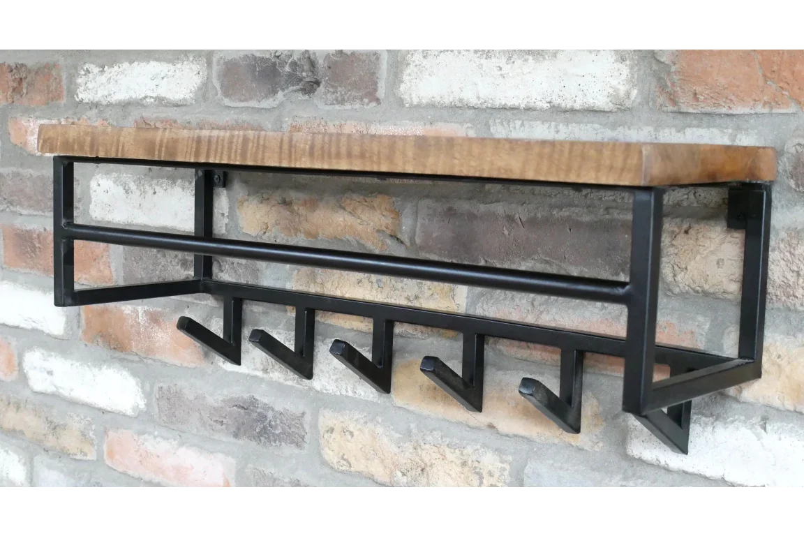 Shelf With Hooks - 10841