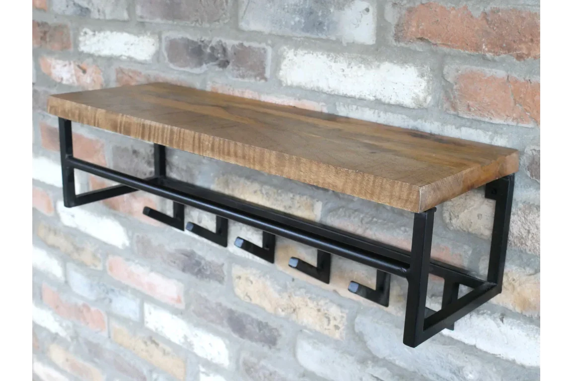 Shelf With Hooks - 10841