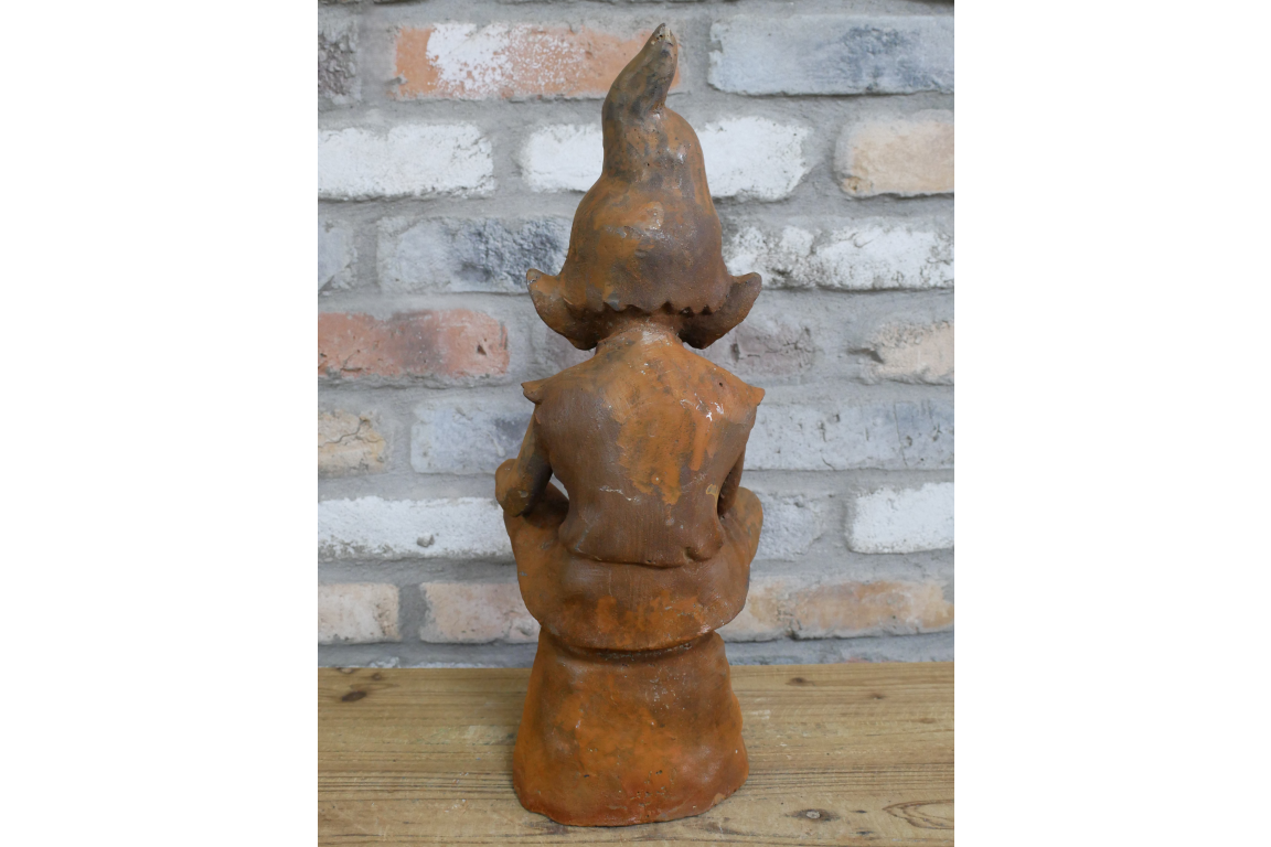 Rusty Cast Iron Elf - 11217