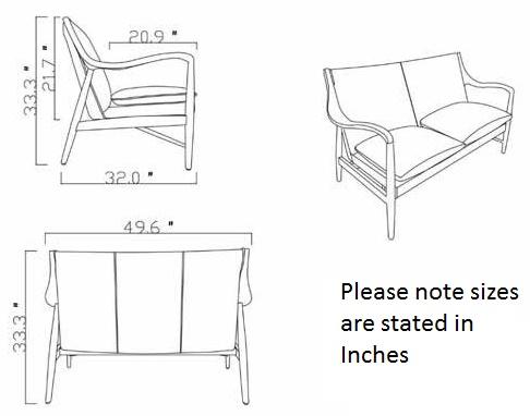 Salisbury Two Seater Sofa