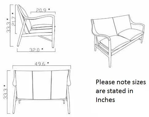 Salisbury Two Seater Sofa