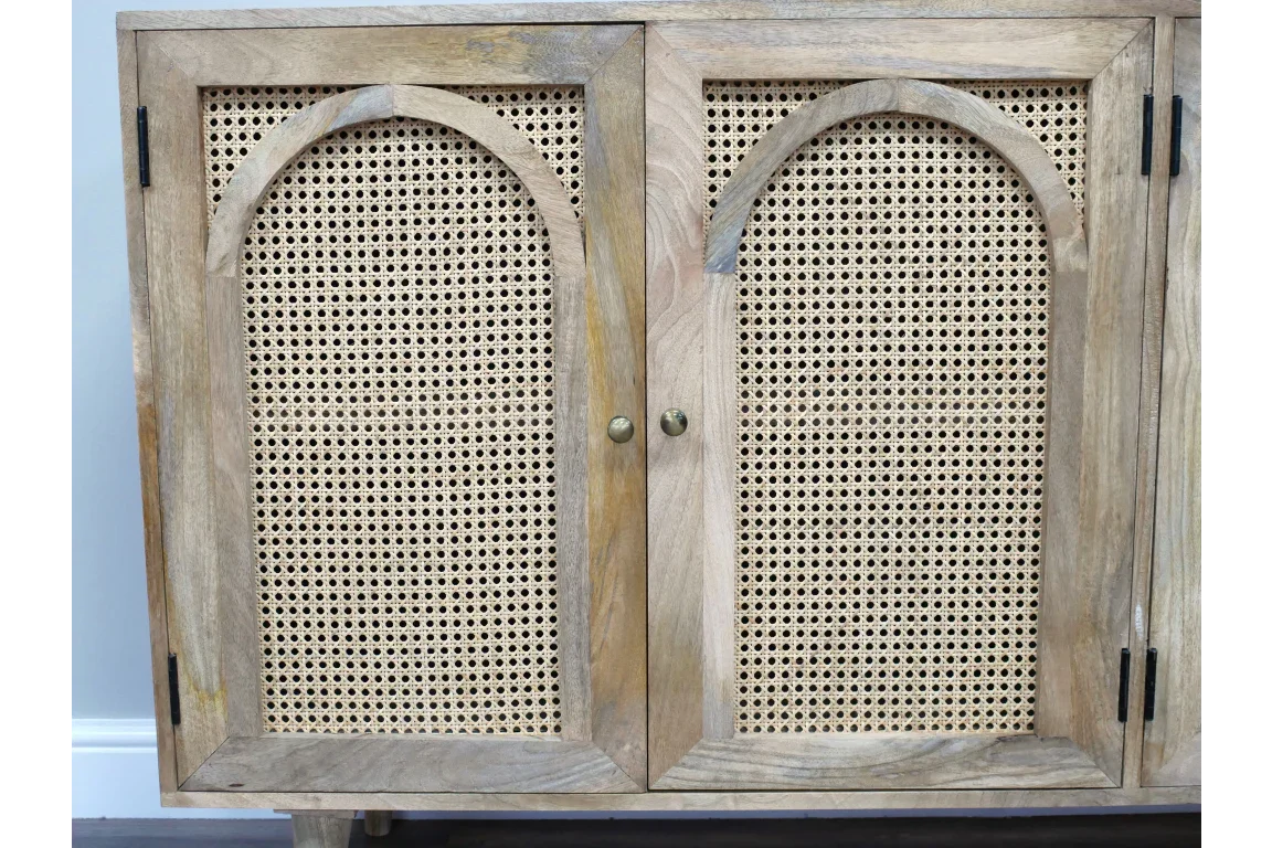 Large Rattan Sideboard - 12042
