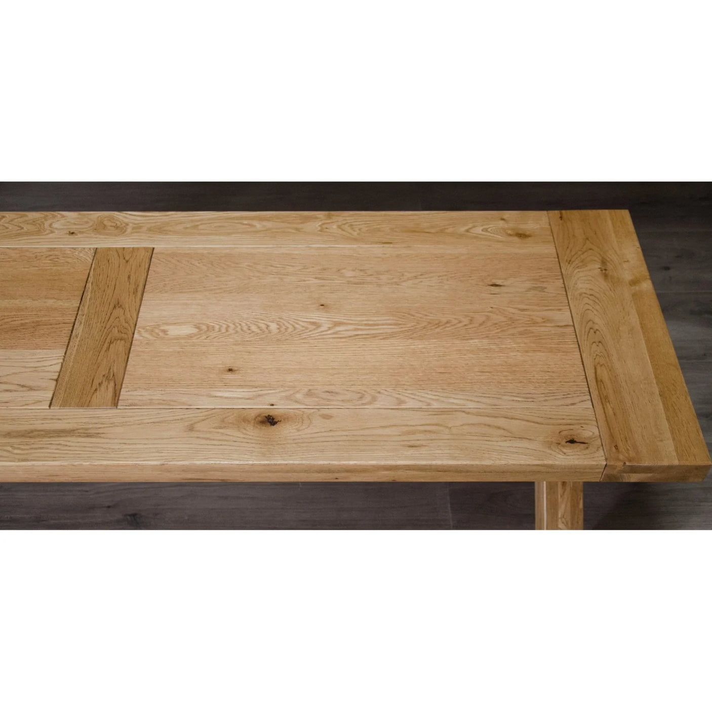 Buy solid oak dining table online, rustic wood kitchen table, farmhouse style furniture