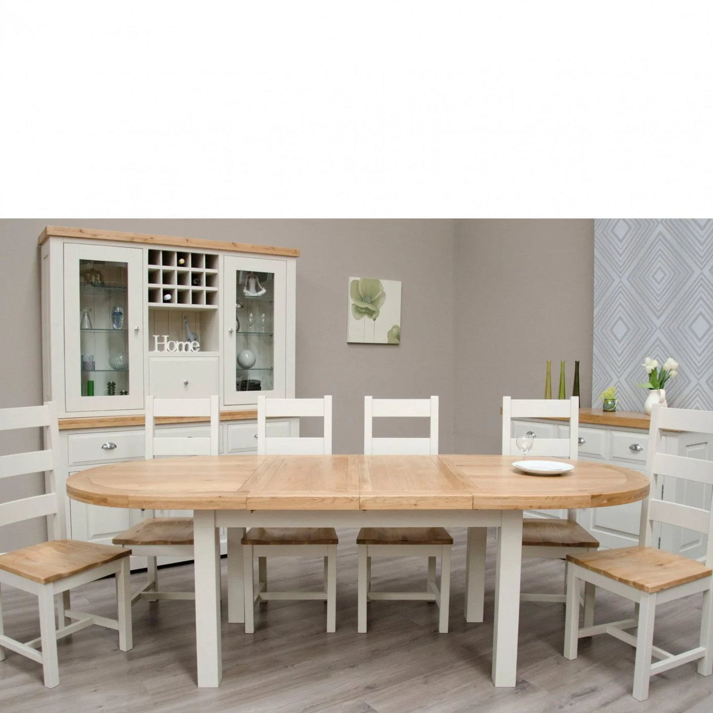 Painted Deluxe Oval Table