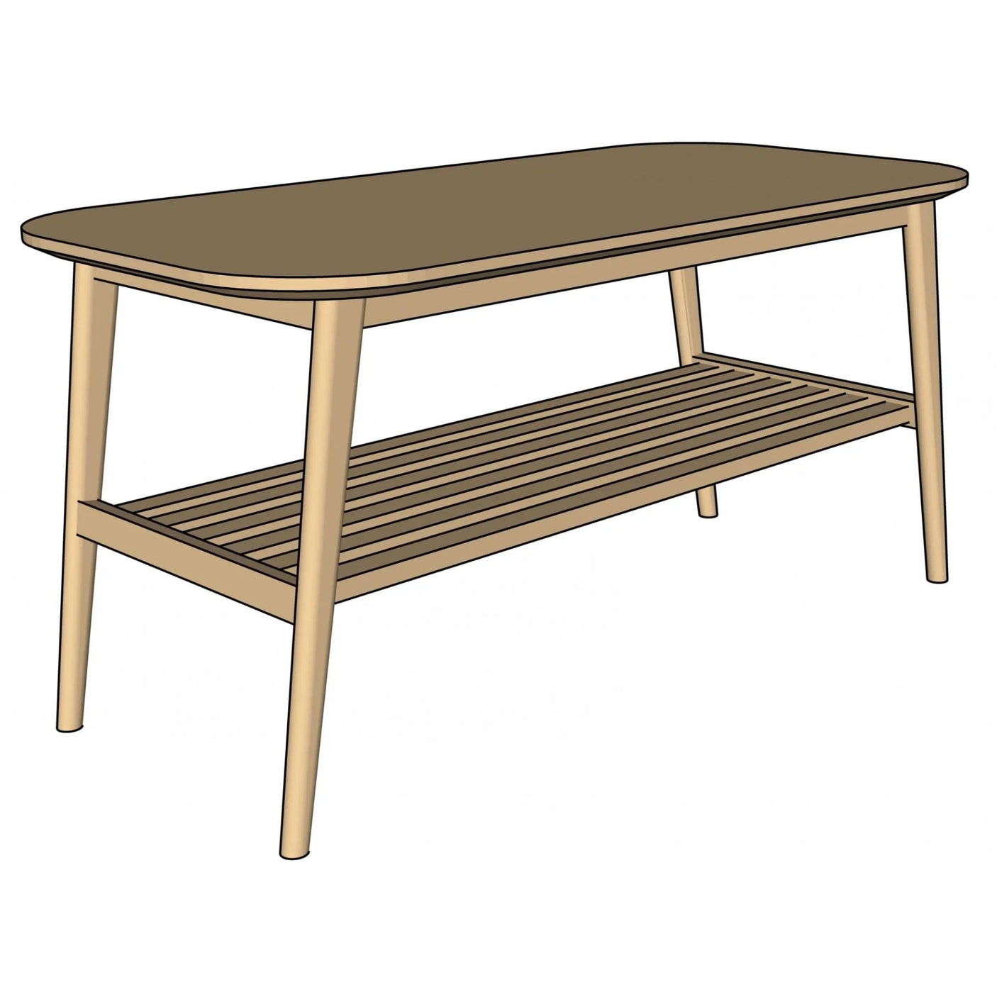 Scandic 36 X18 Coffee Table