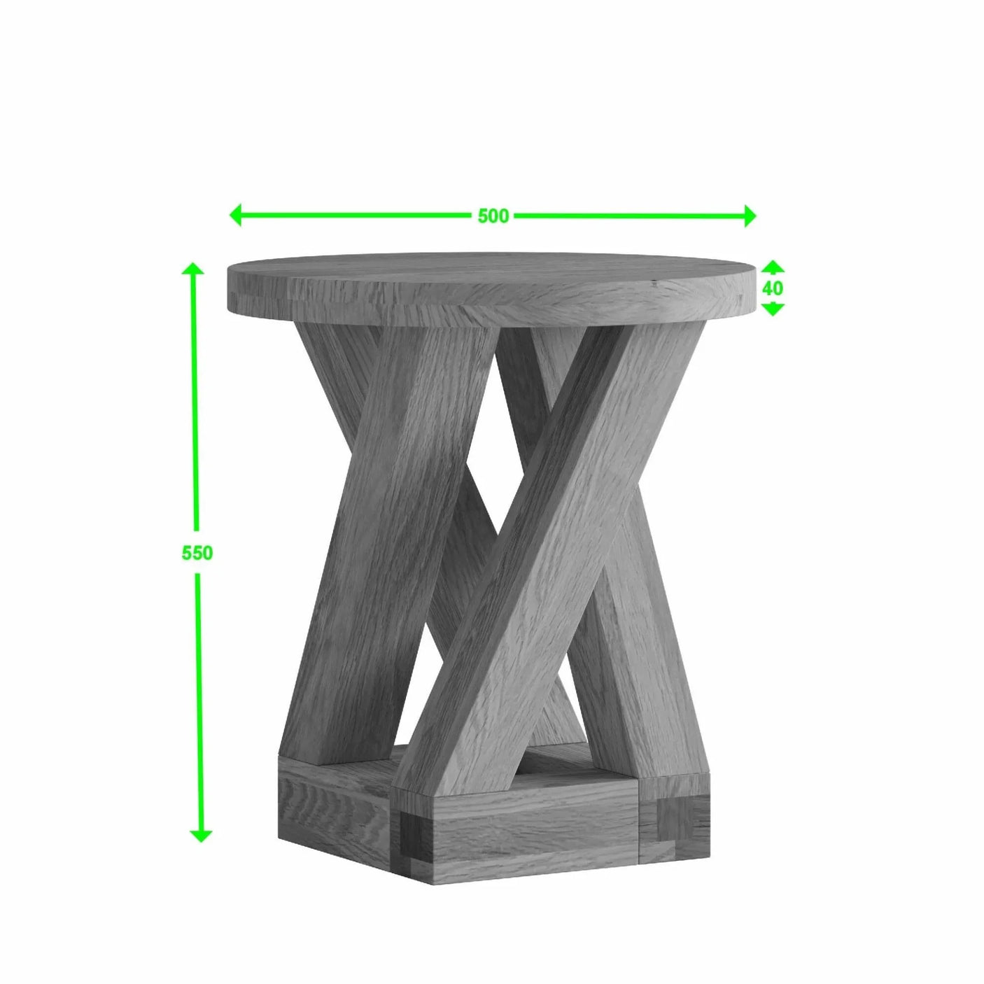 Z Round x 4 Leg Lamp Table