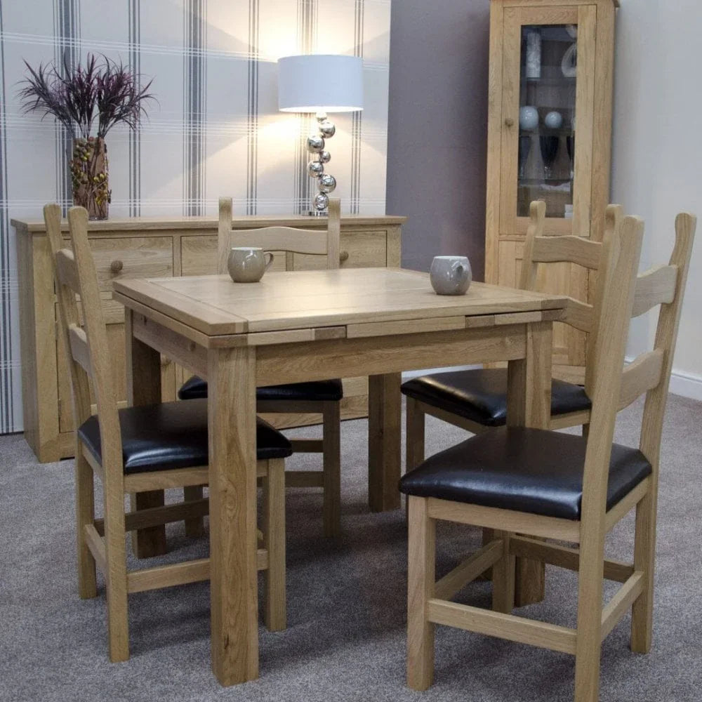 Small Draw Leaf Extending Table