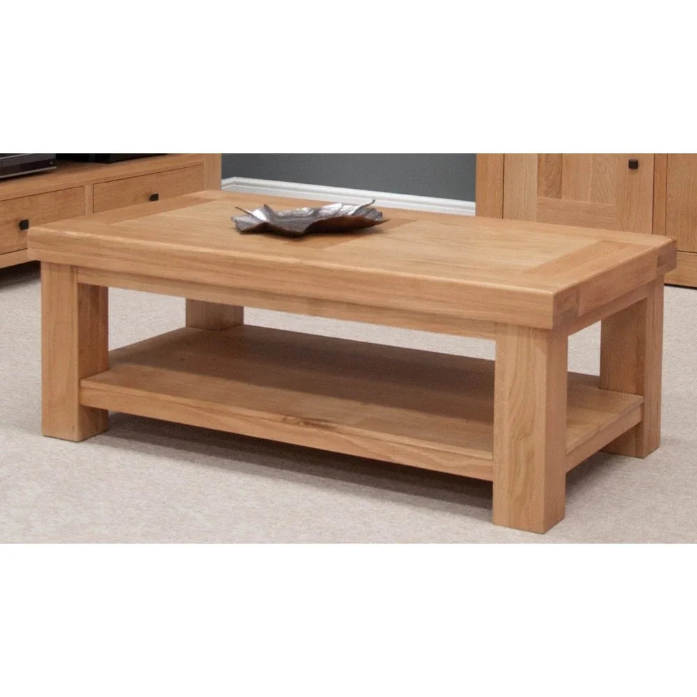 Bordeaux 4 x 2 Coffee Table With Shelf