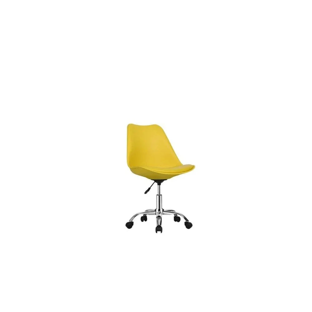 Pair of Urban Swivel Chairs Yellow