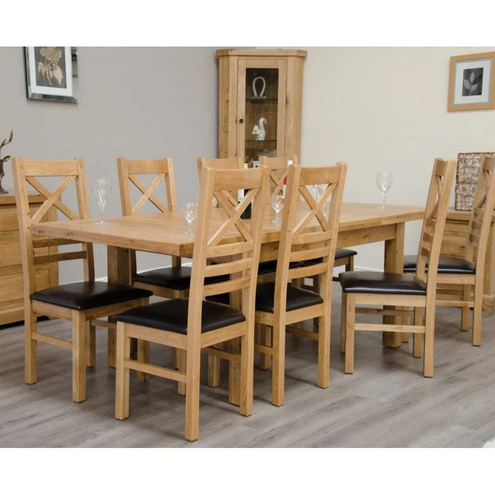 Deluxe Twin Leaf Extending Table