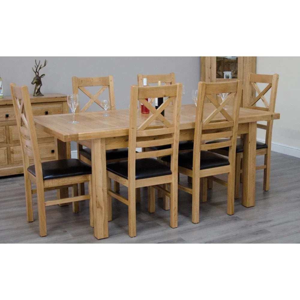 Deluxe Twin Leaf Extending Table