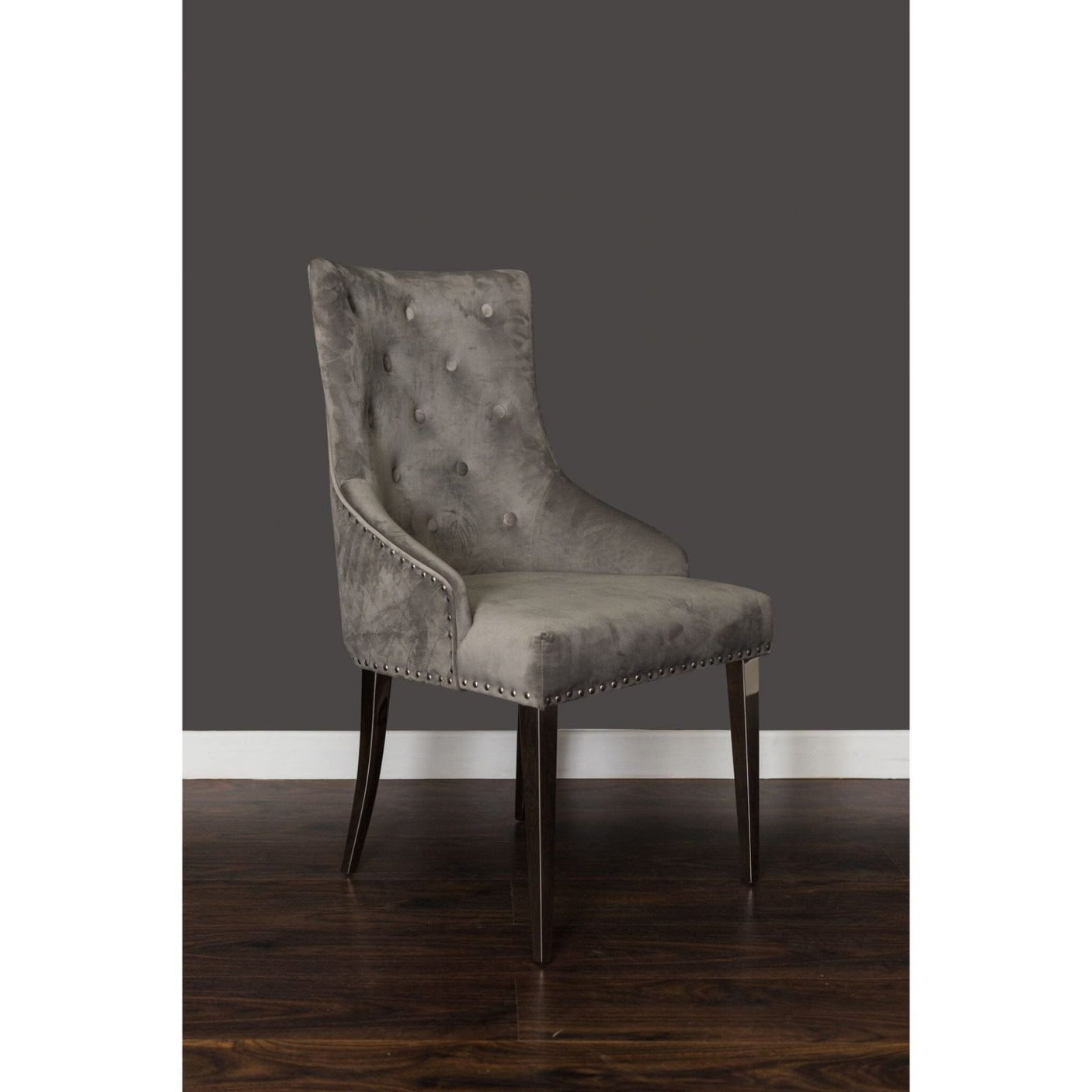 Lions Head Chair Light Grey