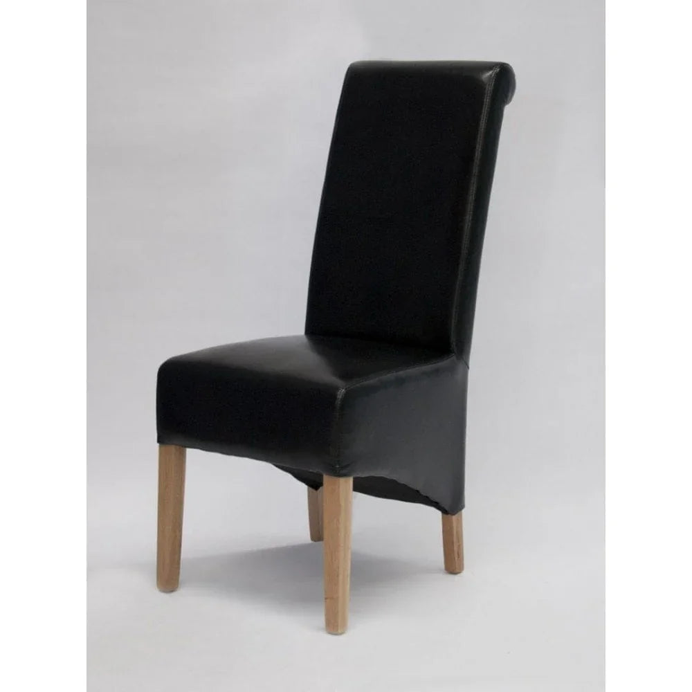 Richmond Dining Chair Bonded Black