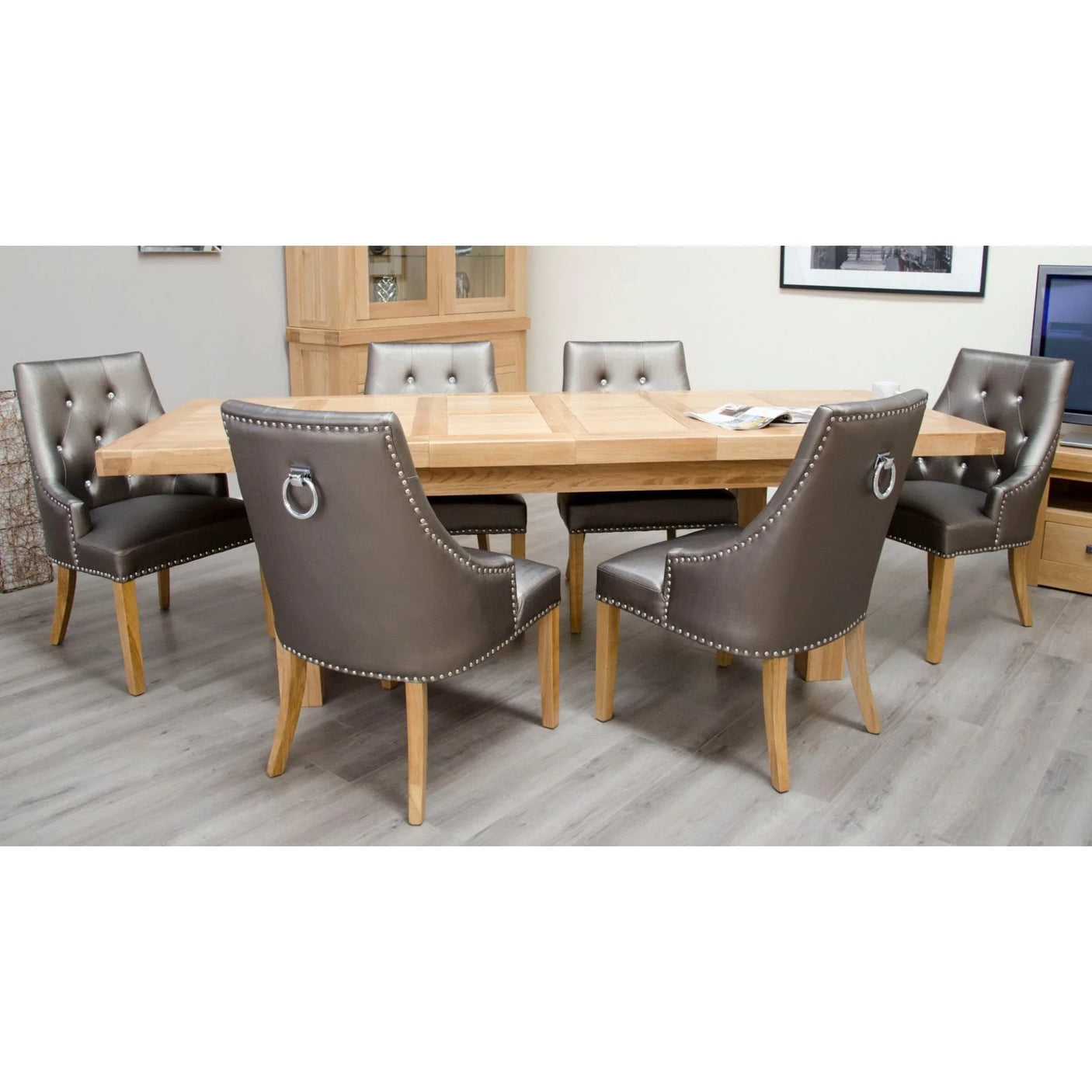 Twin Panel Extending Table Large