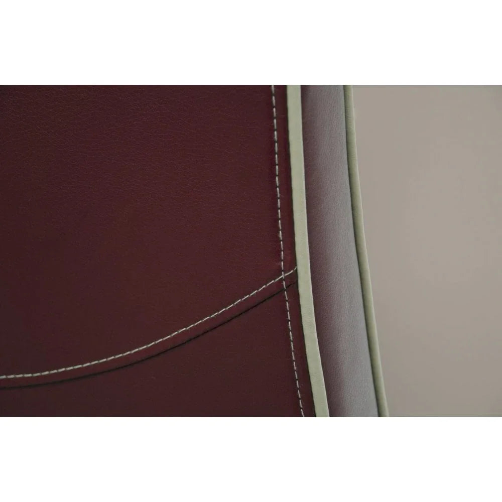 Wave Contrast Piping Dining Chair Ruby&Bone