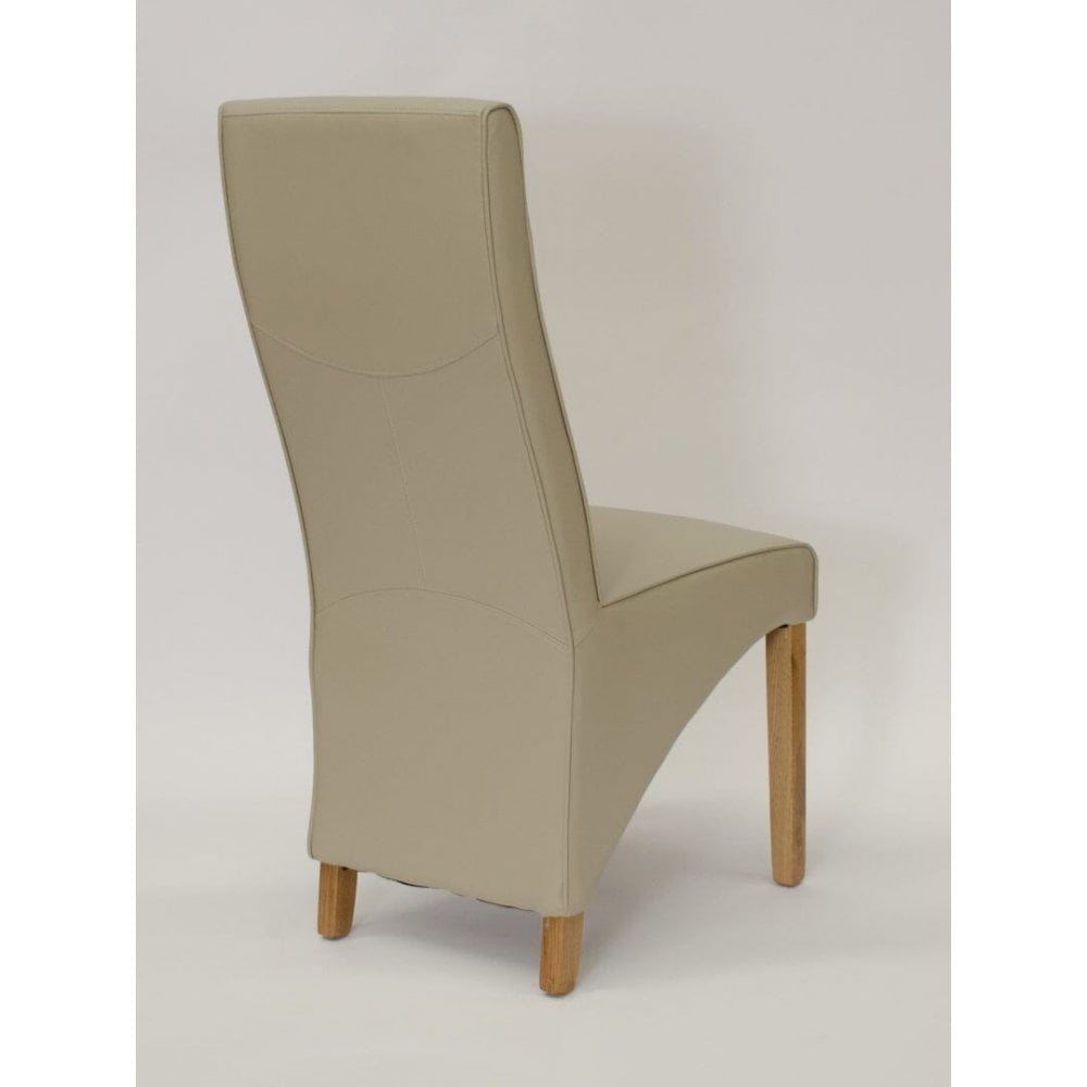 Wave Dining Chair Matt Bonded Bone