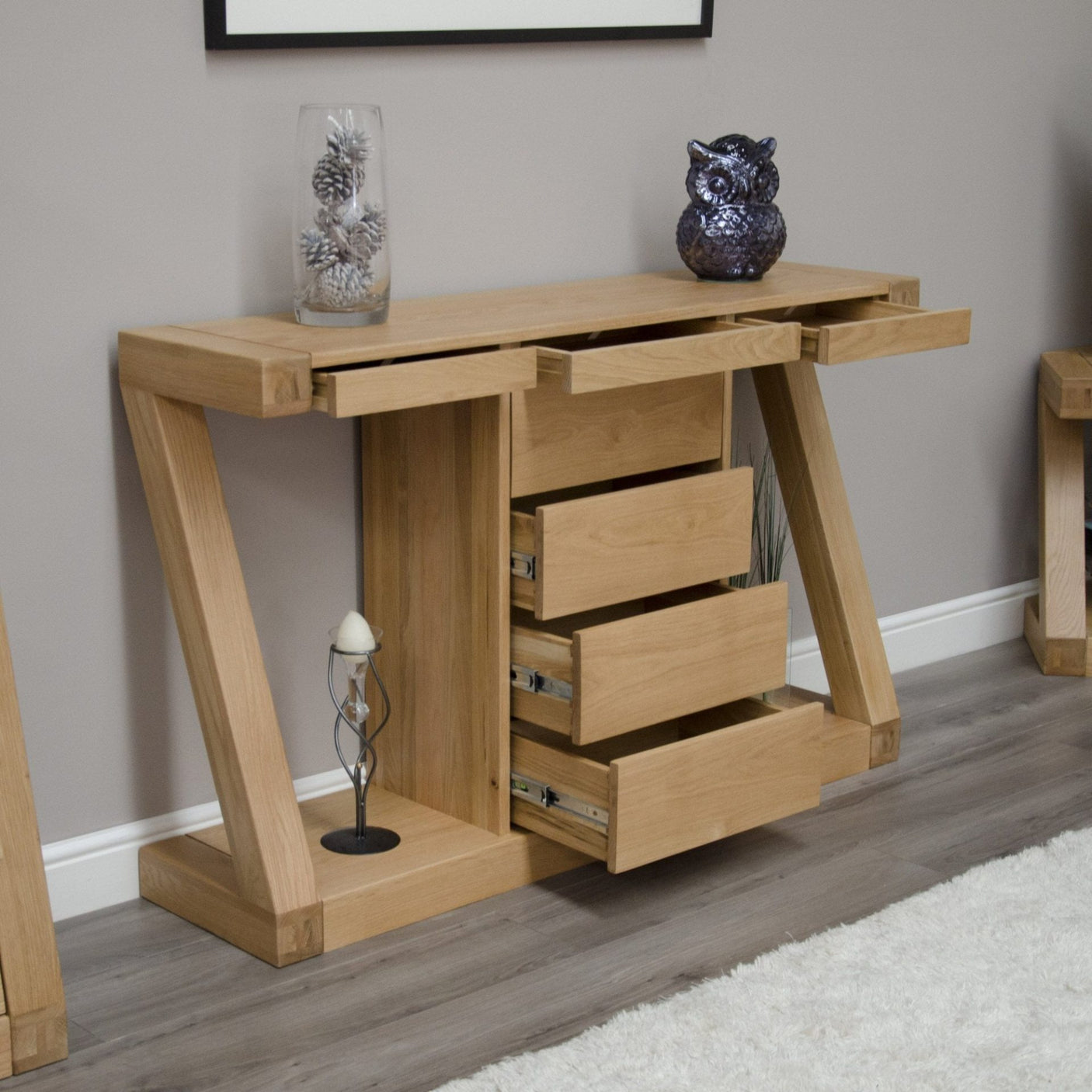 Z Wide Console With Drawers