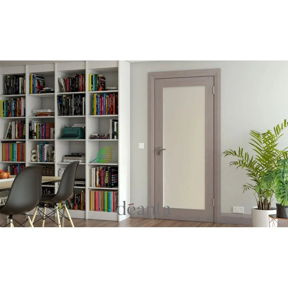 Nm6 Glass Frosted Light Grey Ash 2032X864