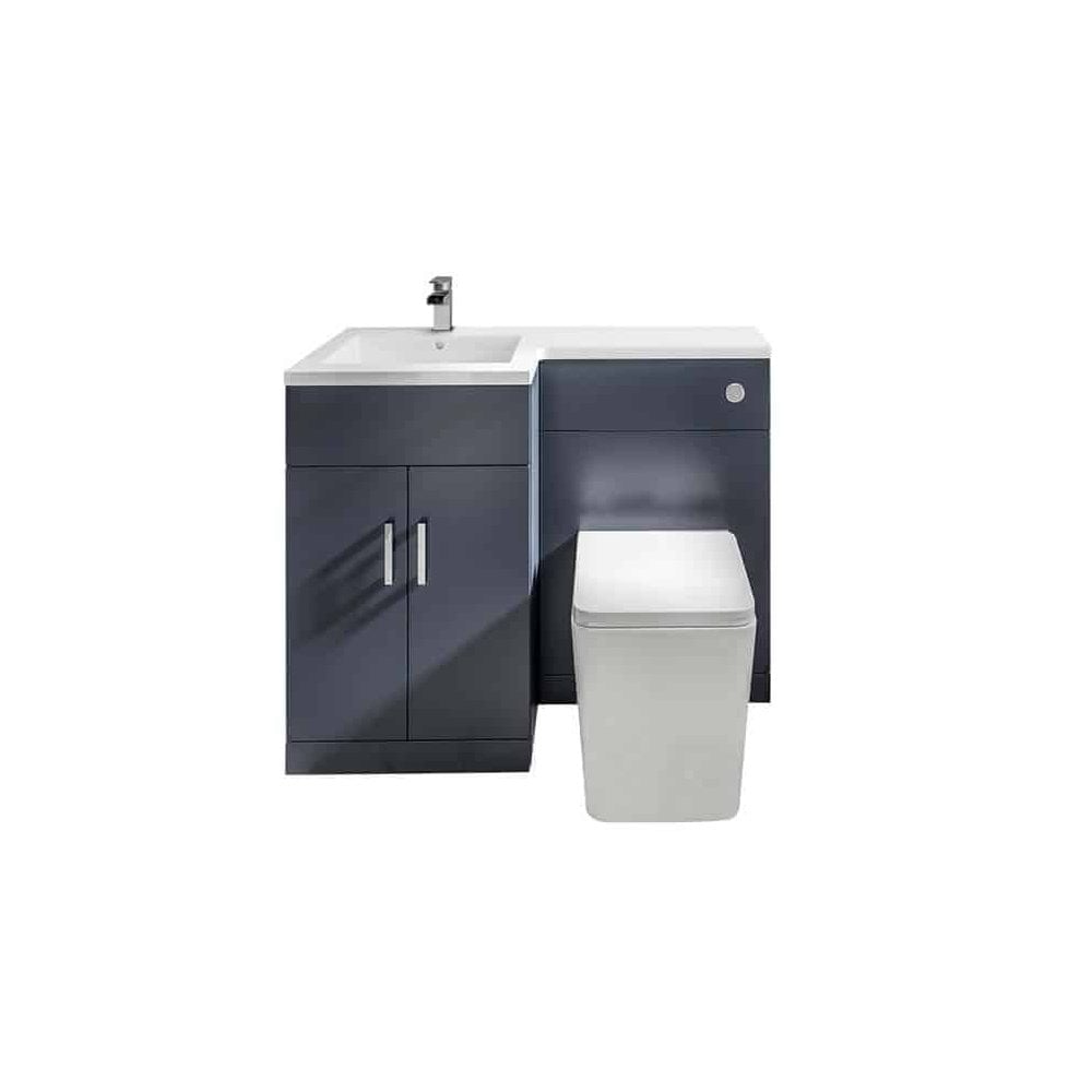 Combination L 1000mm Vanity Unit Indigo & Basin Indigo