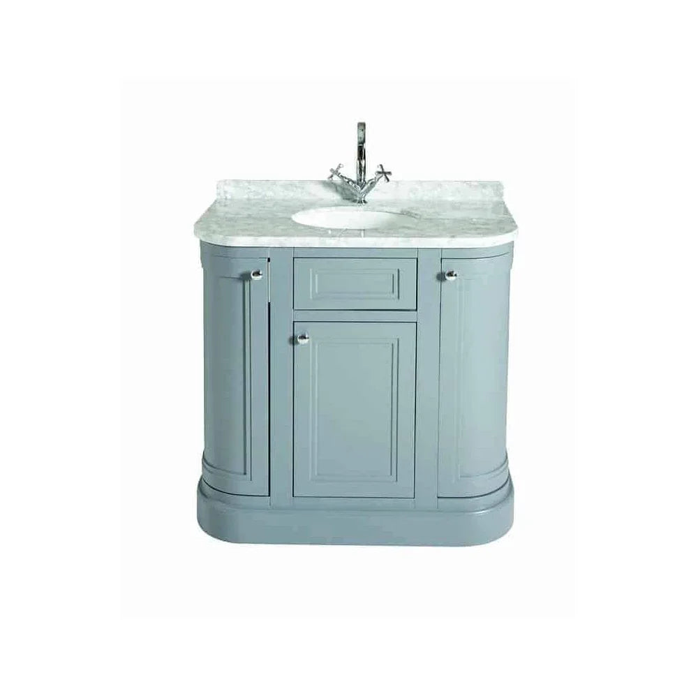 Merrion 900mm Traditional Bathroom Unit Slate Grey