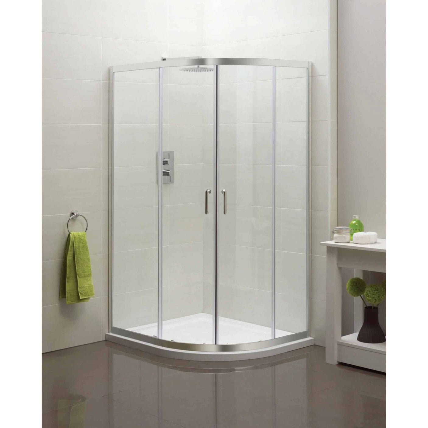 Offset Quadrant Shower Door 1200 x 900mm