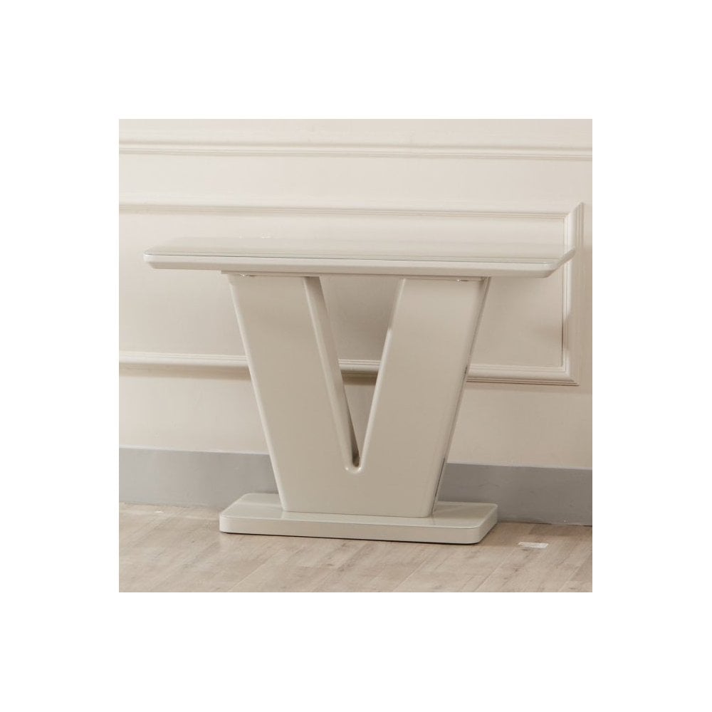 Vicenza Console Table Light Grey