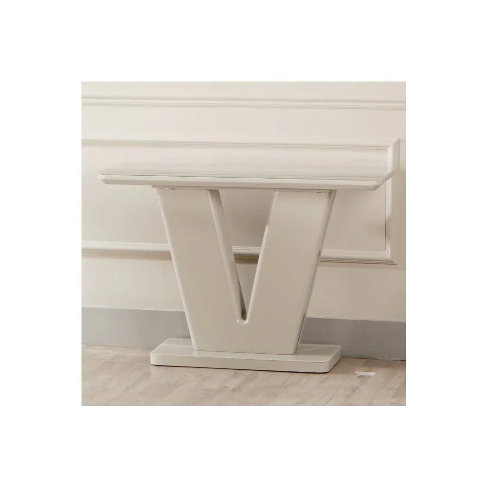Vicenza Console Table Light Grey