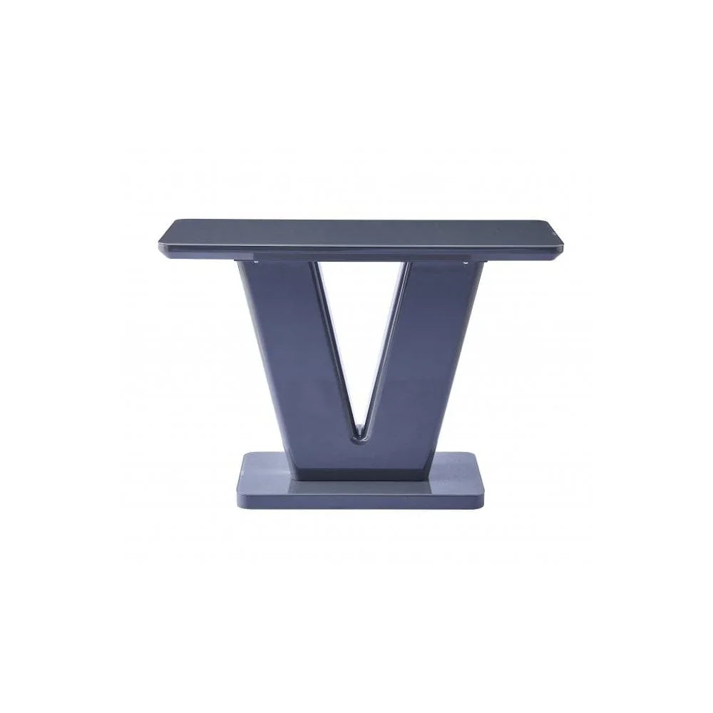 Vicenza Console Table Dark Grey
