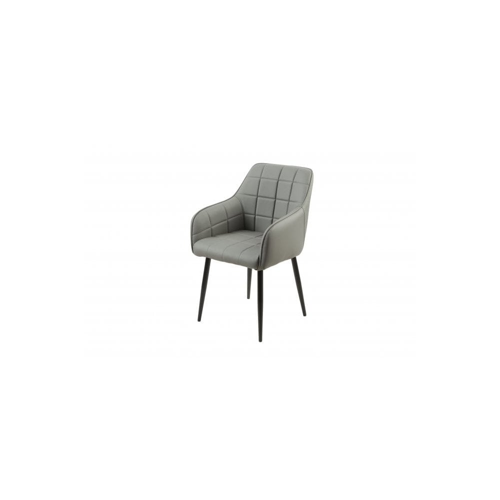Branca Dining Chair Grey PU