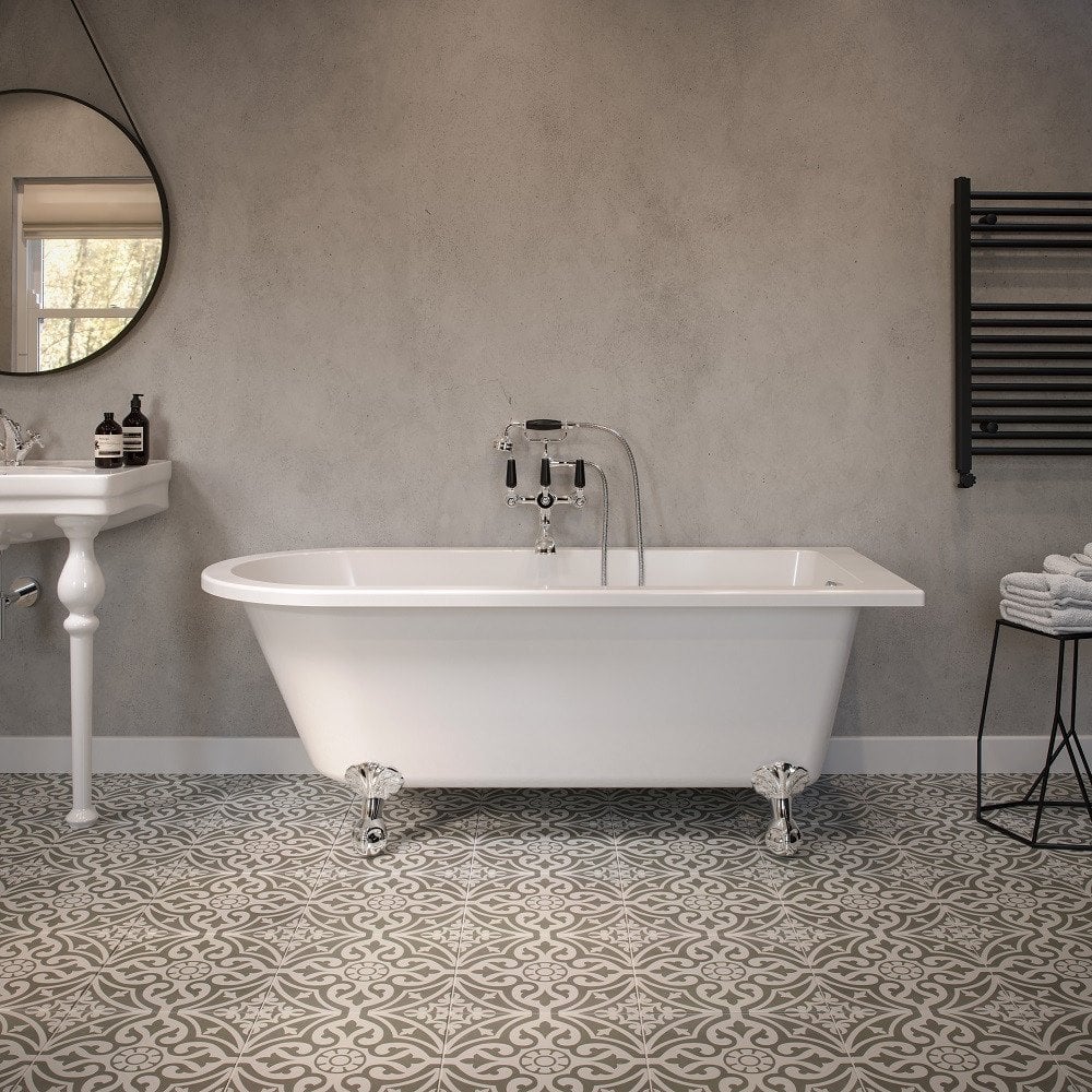 Hatton Back To Wall Freestanding Bath 1700 x 750mm