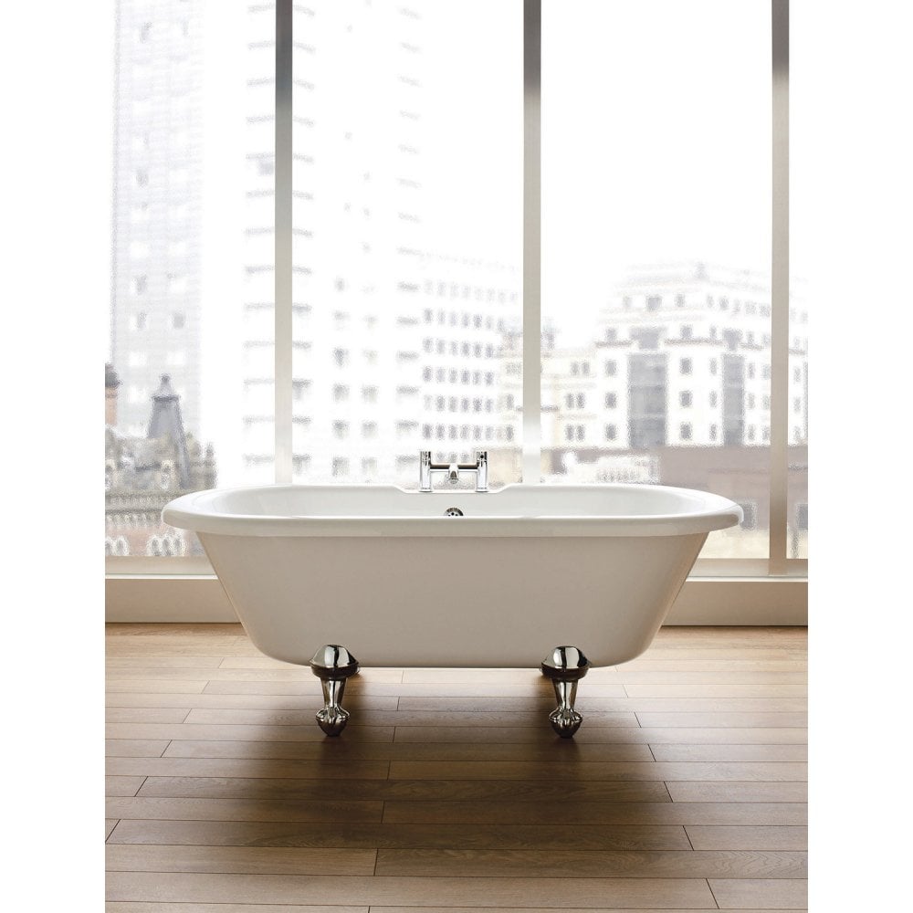 Hebden Traditional Freestanding Bath White