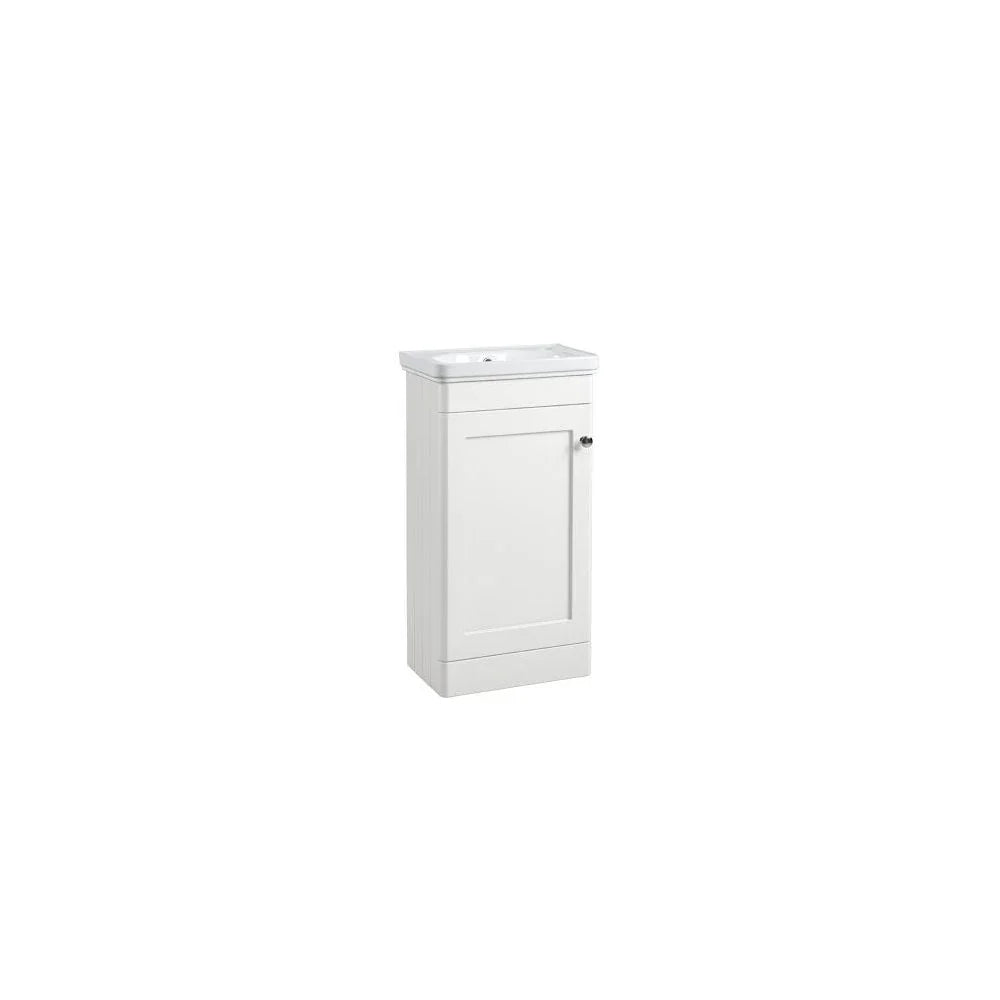 Marston Cloakroom Vanity Unit Paper White