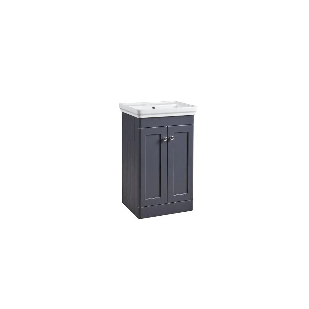 Marston 500 Floor Mounted Vanity Unit Matt Dark Grey
