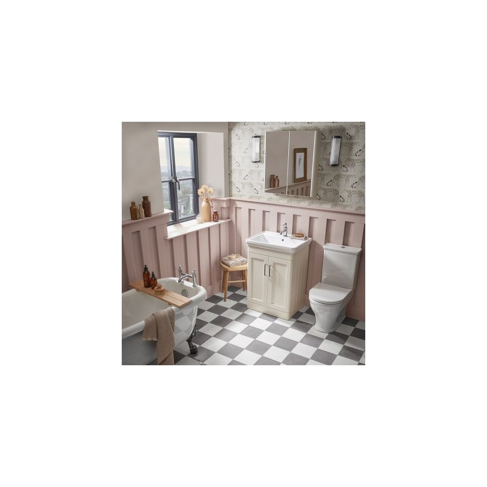 Marston 600 Floor Mounted Vanity Unit Matt Spruce