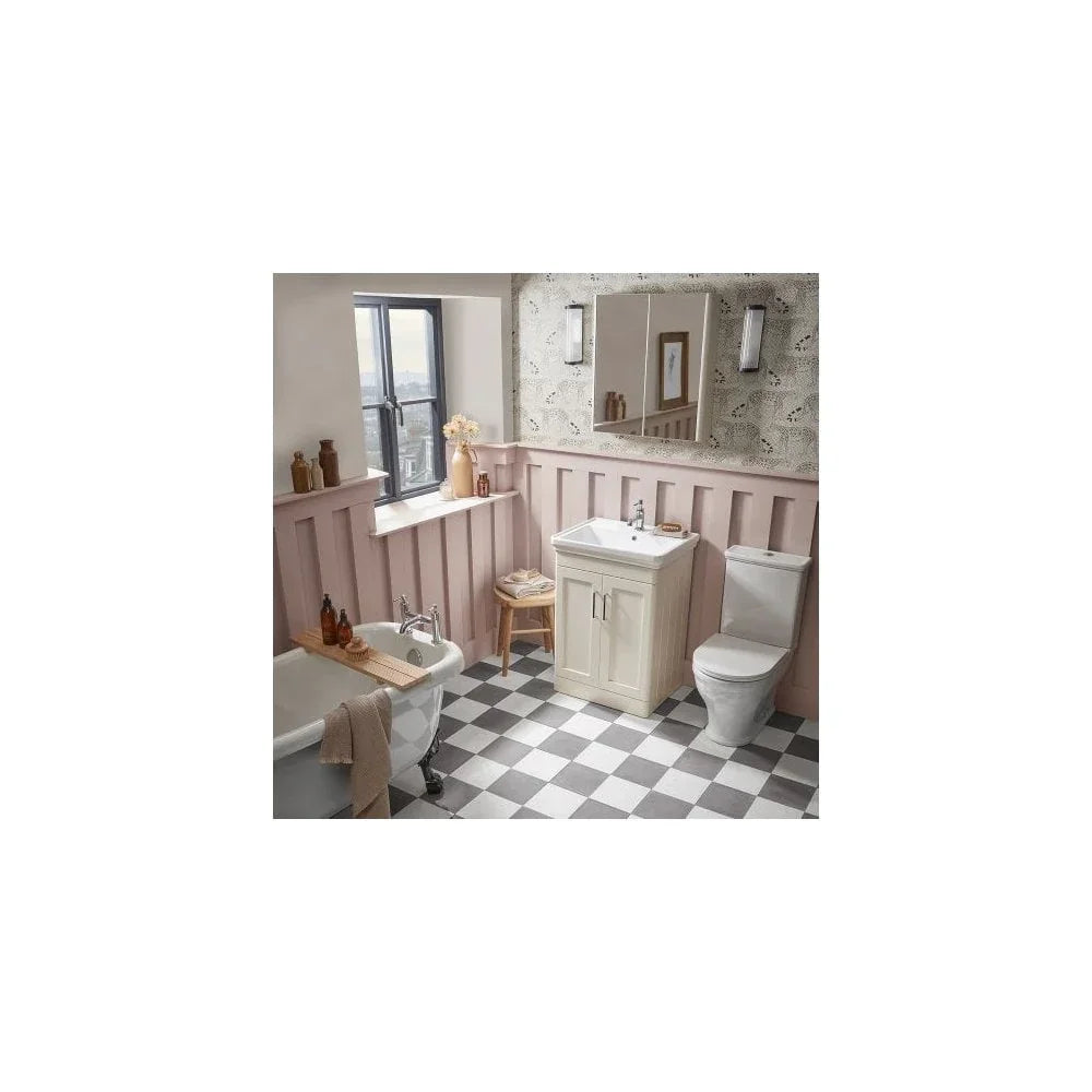 Marston 600 Floor Mounted Vanity Unit Matt Spruce